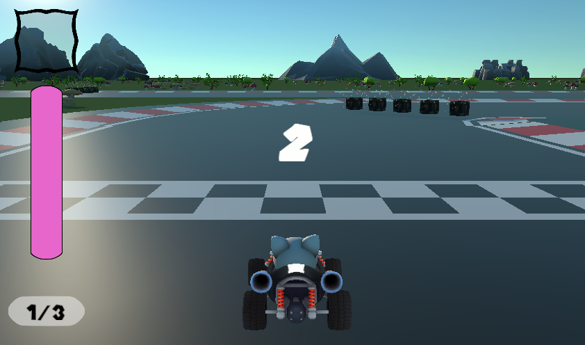 Départ de la course